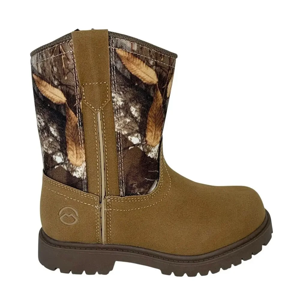 Magellan Outdoors Kids' Boone Realtree Edge Boots slip resistant SZ/13 Y